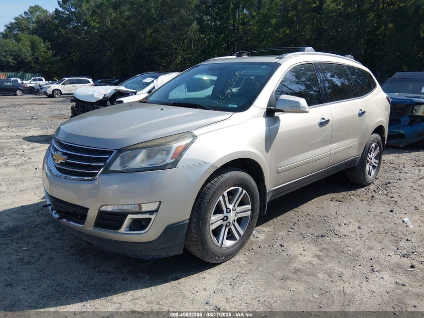 Vin: 1gnkrhkd9hj157729, lot: 46381340, chevrolet traverse lt 20172