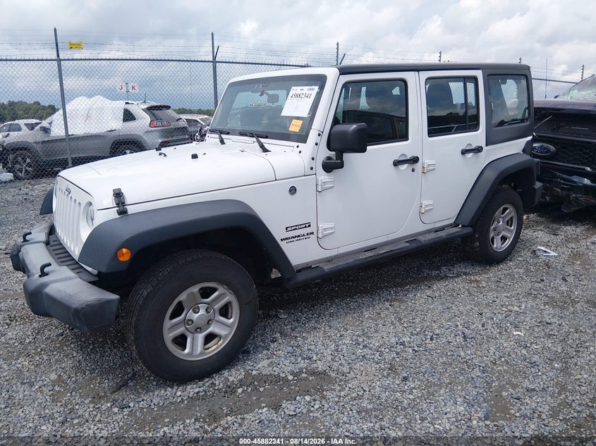JEEP WRANGLER UNLIMITED 2017 VIN 1C4BJWDGXHL500516