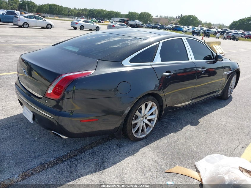JAGUAR XJ 2012 VIN SAJWA1CB3CLV29411