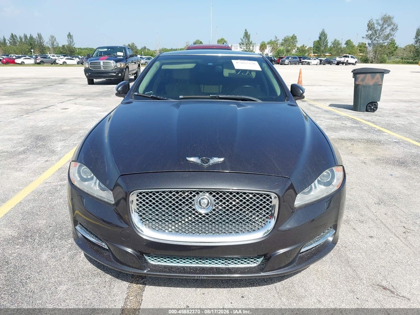 JAGUAR XJ 2012 VIN SAJWA1CB3CLV29411