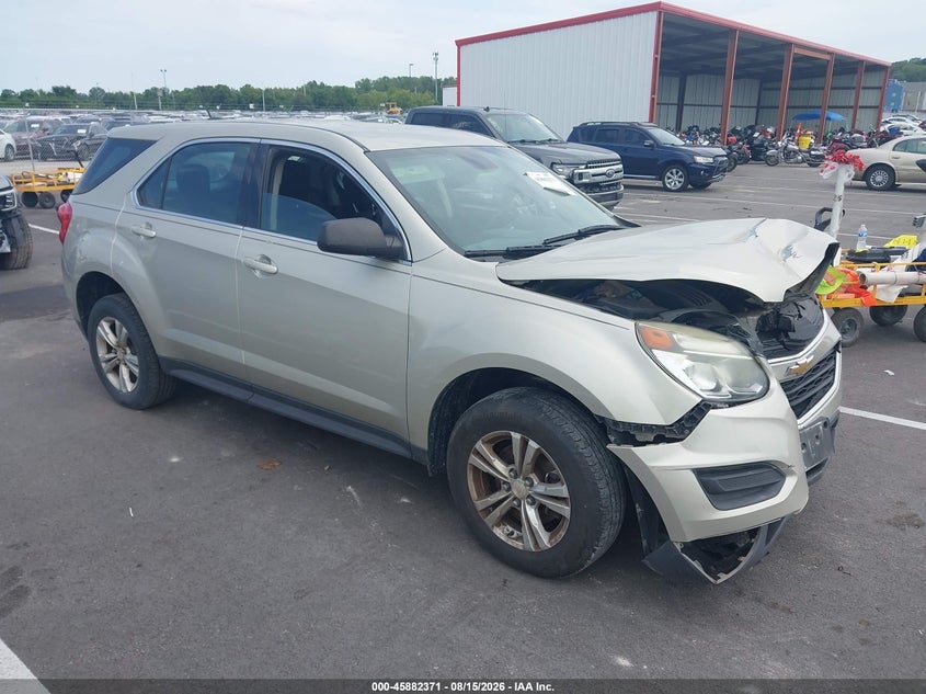 Vin: 2gnalbek1g1114872, lot: 46381405, chevrolet equinox ls 2016 img_1
