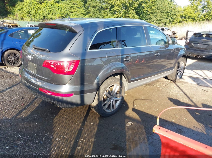 Vin: wa1lgafe5bd002107, lot: 46381450, audi q7 3.0t premium 20114