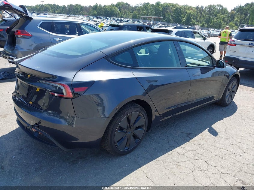 Vin: 5yj3e1ea4sf994632, lot: 46381451, tesla model 3 long range rear-wheel drive/standard rear-wheel drive 20254