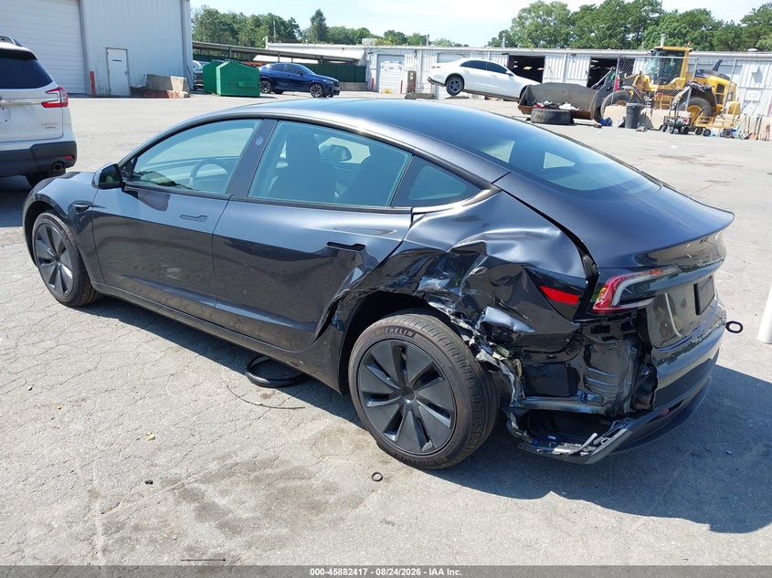 2025 TESLA MODEL 3 auction photo 3