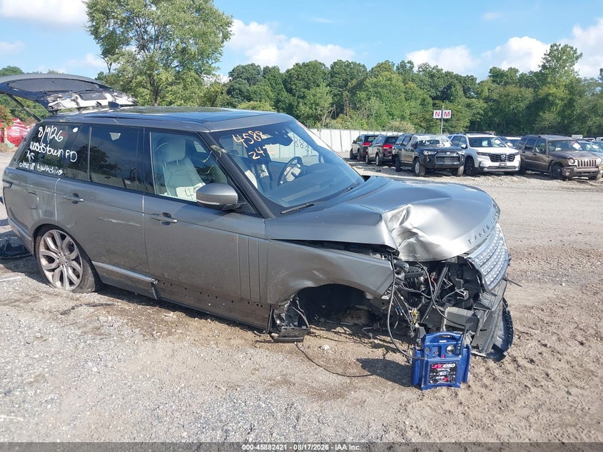 2017 LAND ROVER RANGE ROVER auction photo 1