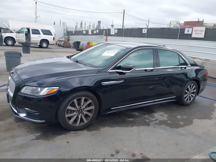 LINCOLN CONTINENTAL 2020 VIN 1LN6L9UK1L5608761