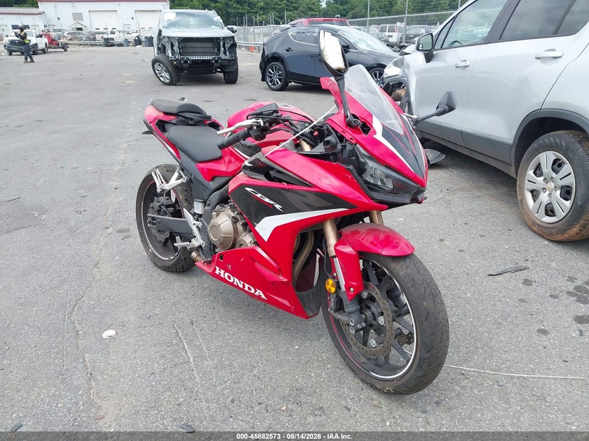 2022 HONDA CBR500 auction photo 1