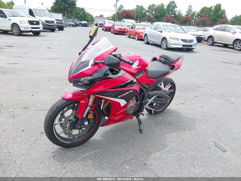 2022 HONDA CBR500 auction photo 2