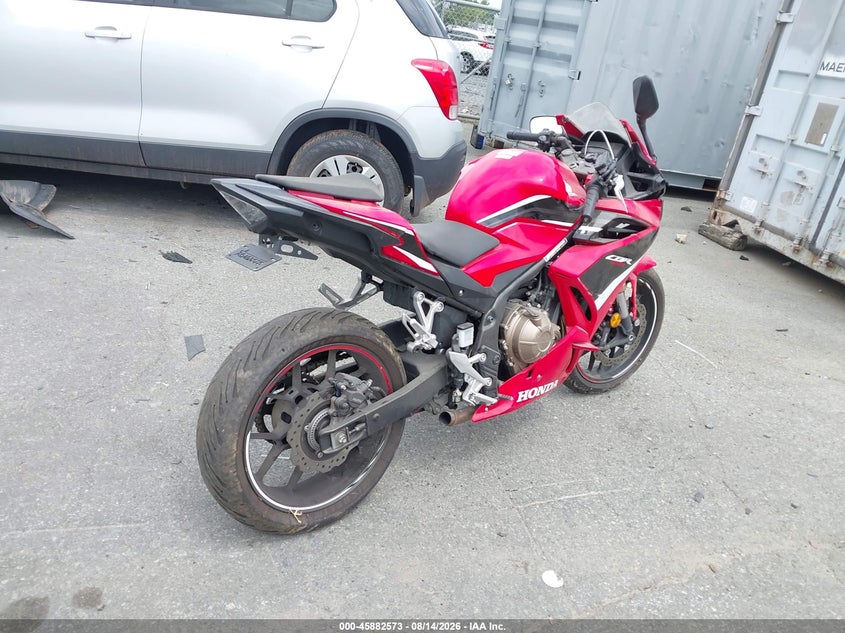 2022 HONDA CBR500 auction photo 4
