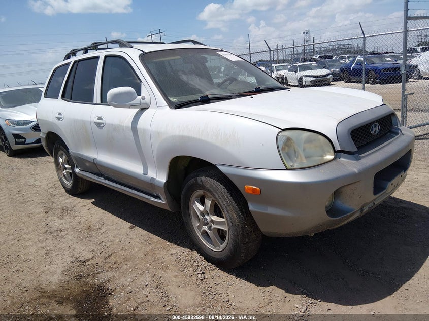 2004 HYUNDAI SANTA FE auction photo 1