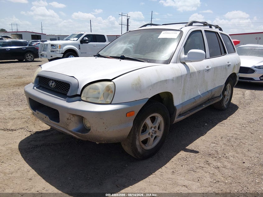 2004 HYUNDAI SANTA FE auction photo 2