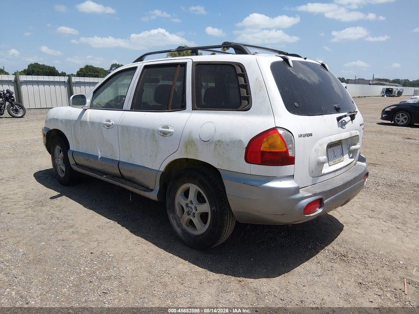 2004 HYUNDAI SANTA FE auction photo 3
