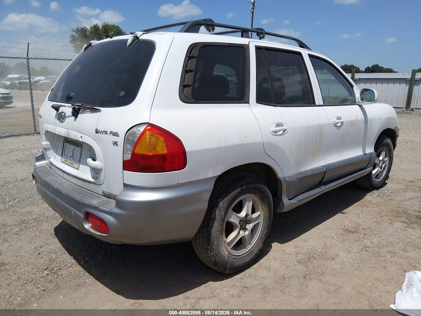 2004 HYUNDAI SANTA FE auction photo 4