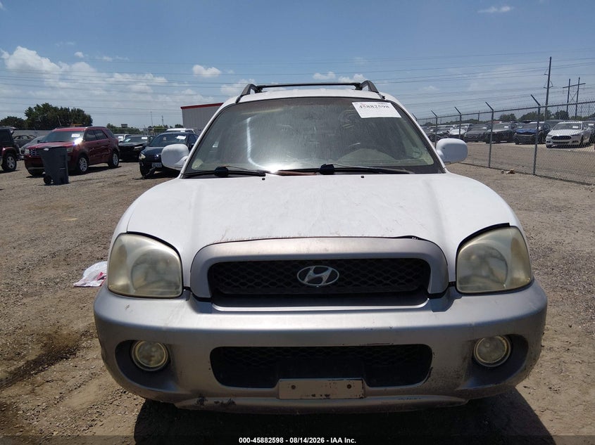 2004 HYUNDAI SANTA FE auction photo 6