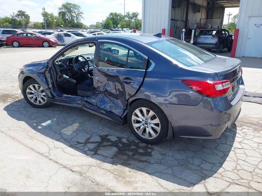 Vin: 4s3bnbd61g3035238, lot: 46381634, subaru legacy 2.5i premium 20163