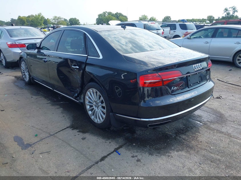 Vin: wau3mafd4fn015725, lot: 46381720, audi a8 l 3.0 tdi 20153