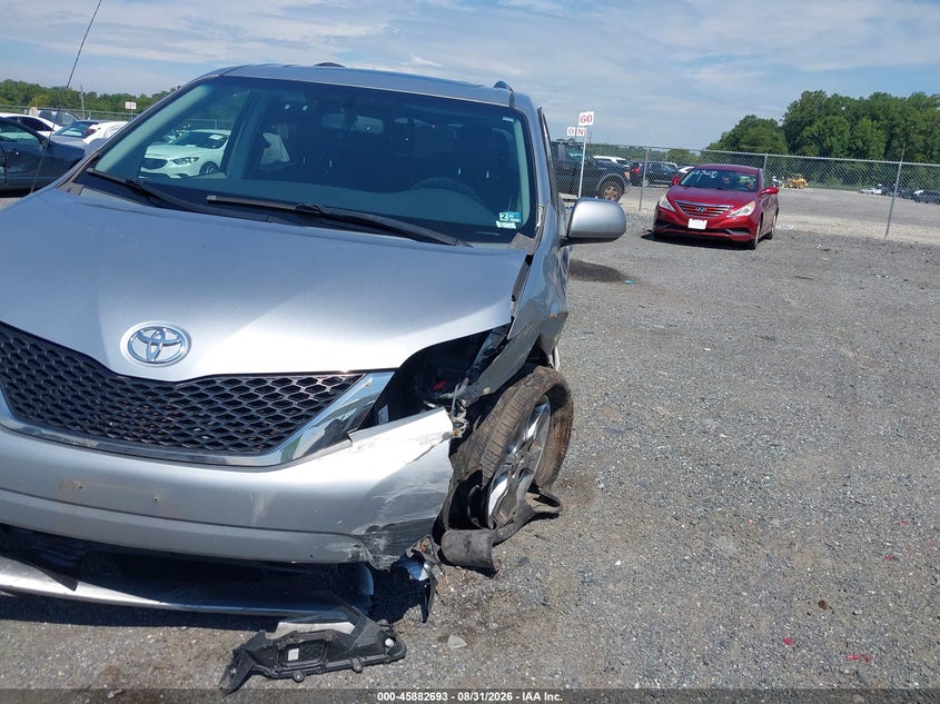 TOYOTA SIENNA 2014 VIN 5TDXK3DCXES512982