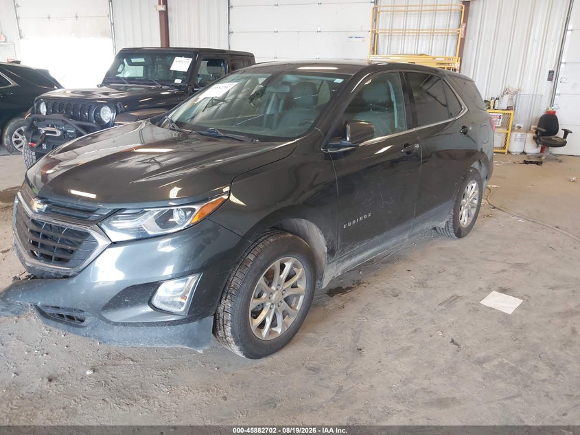 2019 Chevrolet Equinox, Удар спереду, IAAI, VIN 3GNAXUEV2KS681180 — фото 2
