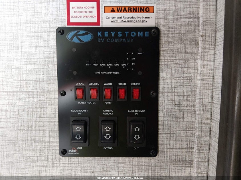 2021 KEYSTONE CAMPER TRLR auction photo 7