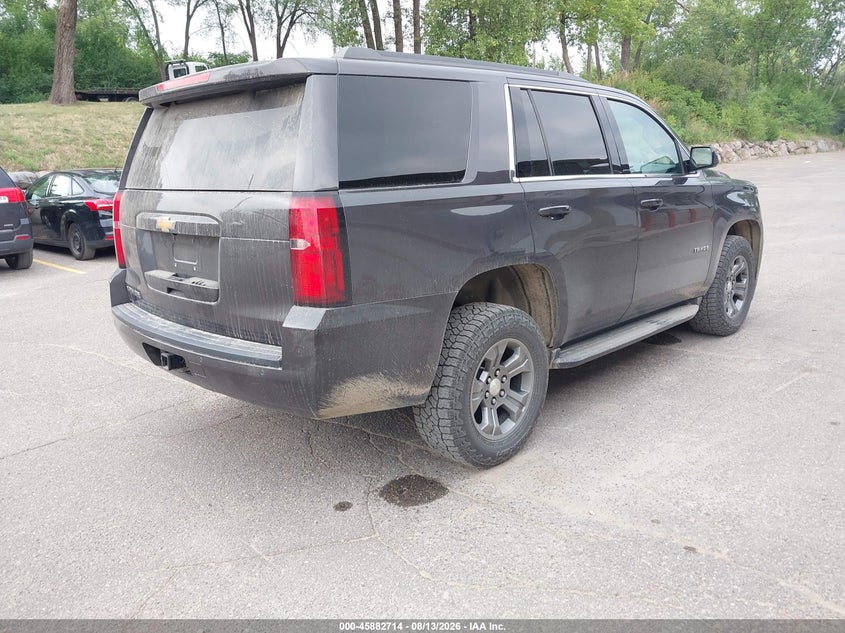 Vin: 1gnskaec5jr311505, lot: 46381748, chevrolet tahoe ls 20184