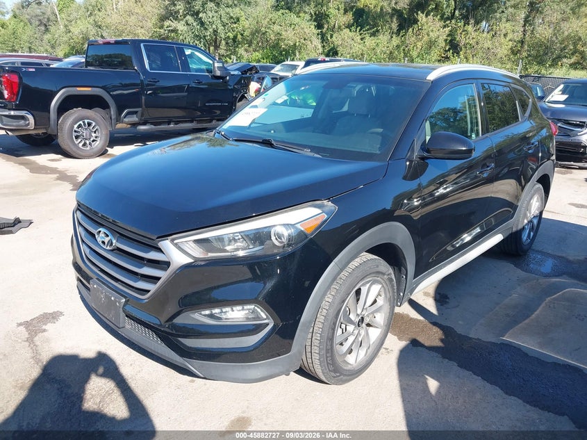 Vin: km8j3ca45ju751096, lot: 46381760, hyundai tucson sel 20182