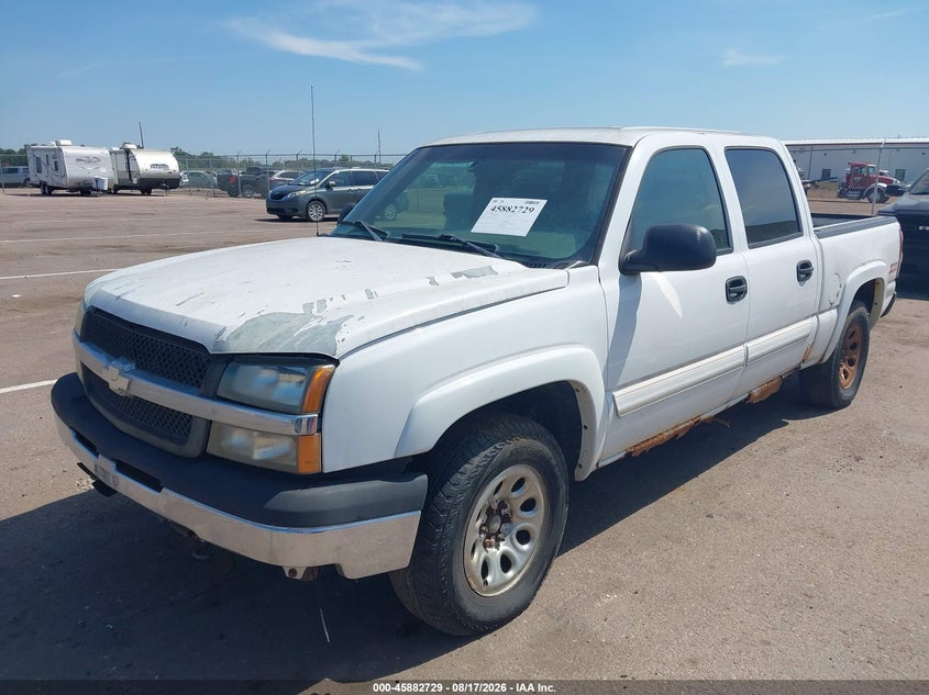 2005 Chevrolet Silverado, Обычный износ, IAAI, VIN 2GCEK13T451156257 — фото 2
