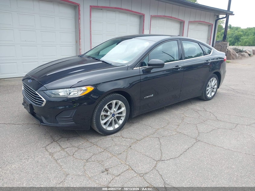 Vin: 3fa6p0lu8kr115748, lot: 46381765, ford fusion hybrid se 20192