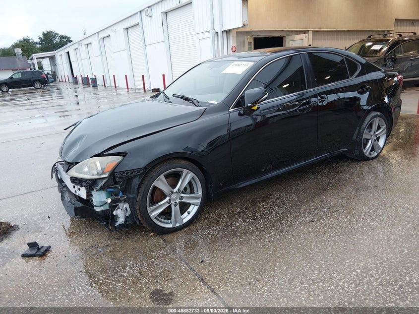 2012 LEXUS IS 250 auction photo 2