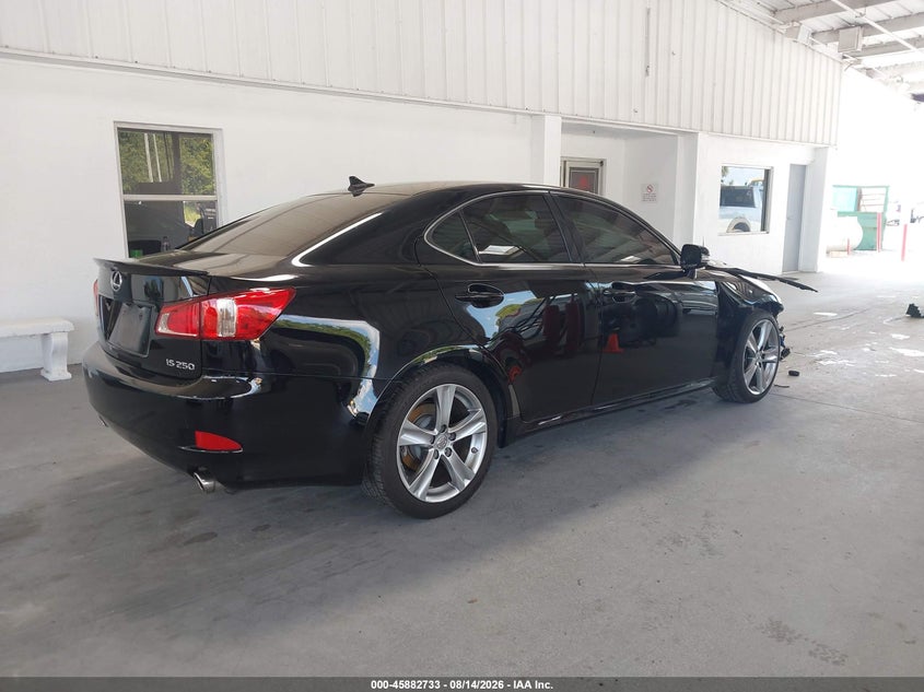 2012 LEXUS IS 250 auction photo 4