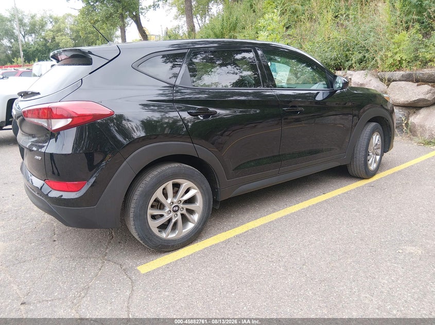 Vin: km8j2ca48ju656244, lot: 46381795, hyundai tucson se 20184