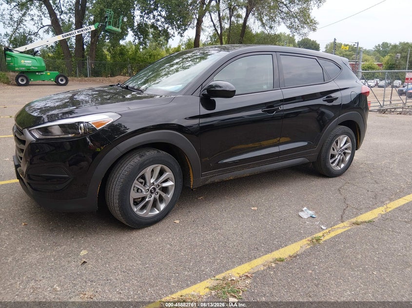 Vin: km8j2ca48ju656244, lot: 46381795, hyundai tucson se 20182