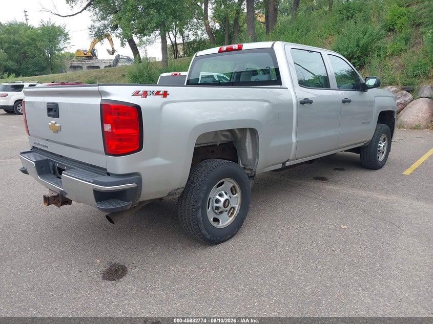 Vin: 1gc1kueg5jf232264, lot: 46381808, chevrolet silverado 2500hd wt 20184