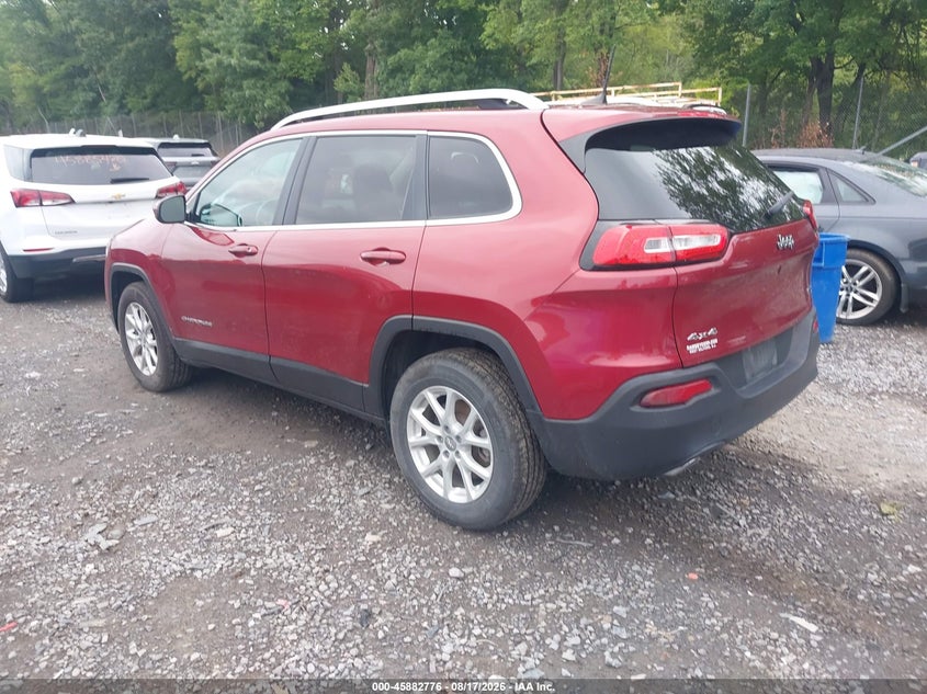2016 JEEP CHEROKEE auction photo 3