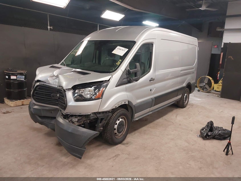 2018 Ford Transit, Front End, IAAI, VIN 1FTYR2CM6JKA40768 — photo 2