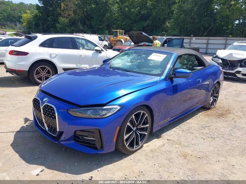 BMW 430I 2021 VIN WBA23AT04MCG33610