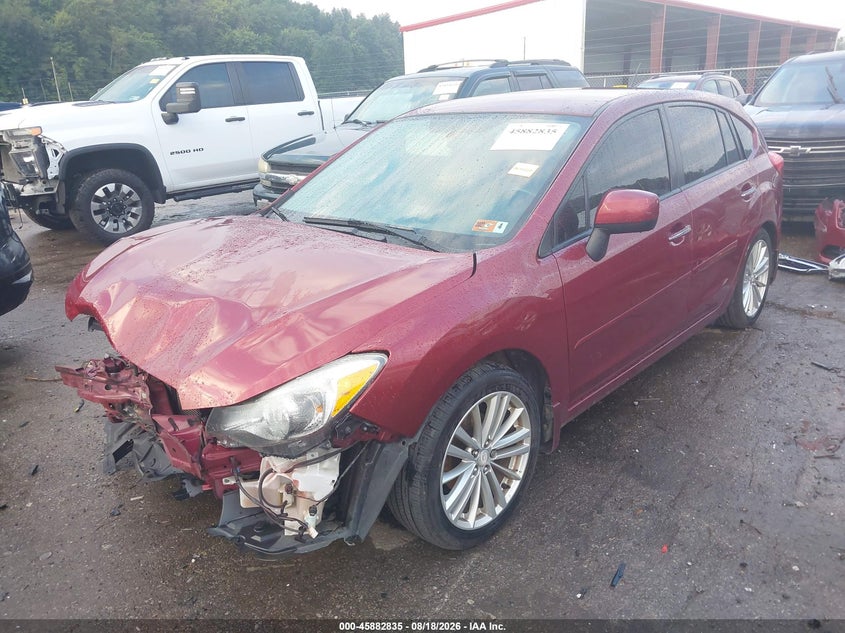 SUBARU IMPREZA 2014 VIN JF1GPAG63E8265469