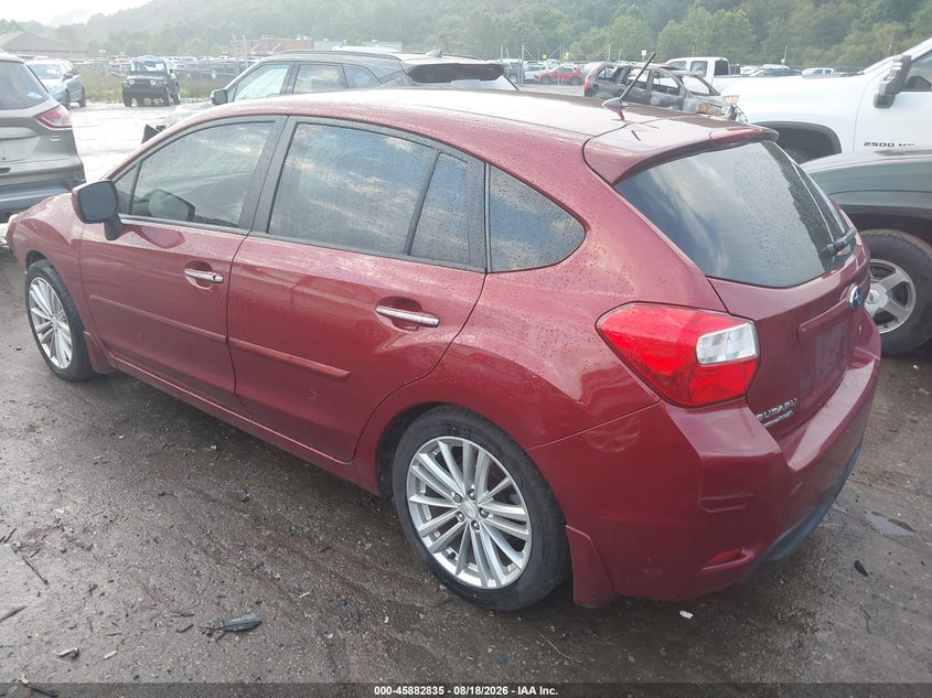 SUBARU IMPREZA 2014 VIN JF1GPAG63E8265469