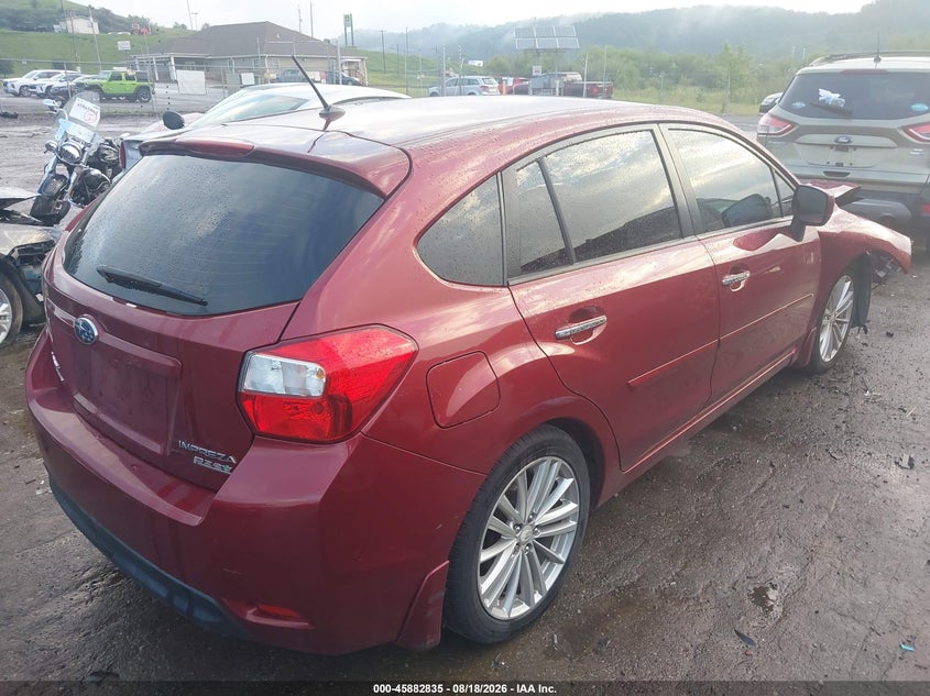 SUBARU IMPREZA 2014 VIN JF1GPAG63E8265469
