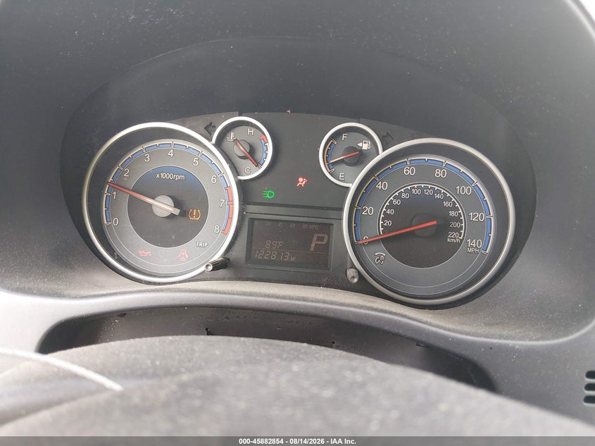 2012 SUZUKI SX4 auction photo 7
