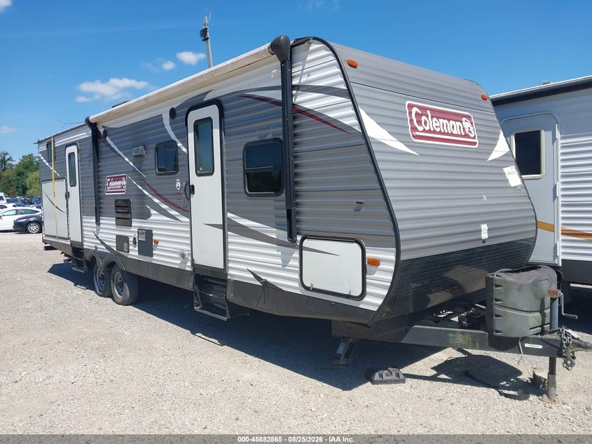 2017 KEYSTONE RV COLEMAN LATERN 314BH TRAVEL TRAILER auction photo 1