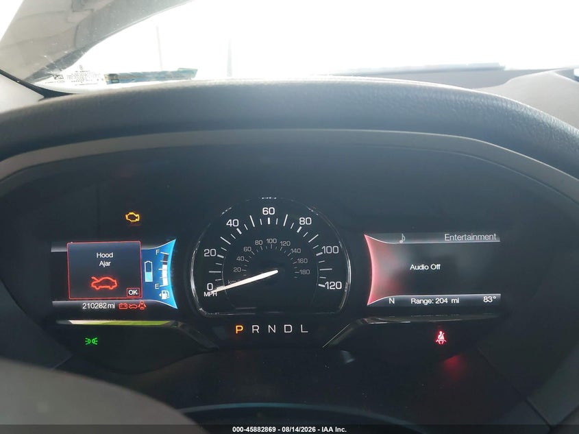 2017 LINCOLN MKZ HYBRID auction photo 7