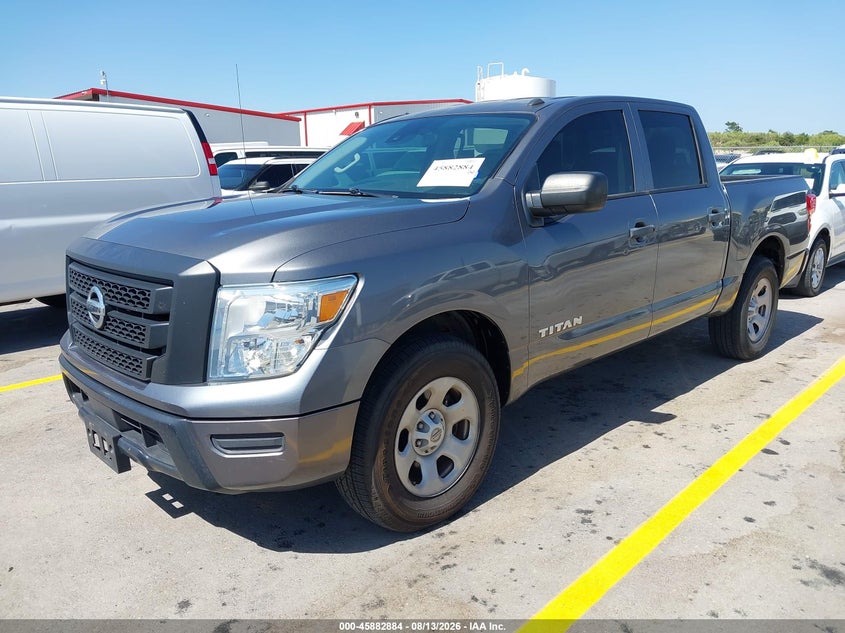 2021 NISSAN TITAN auction photo 2