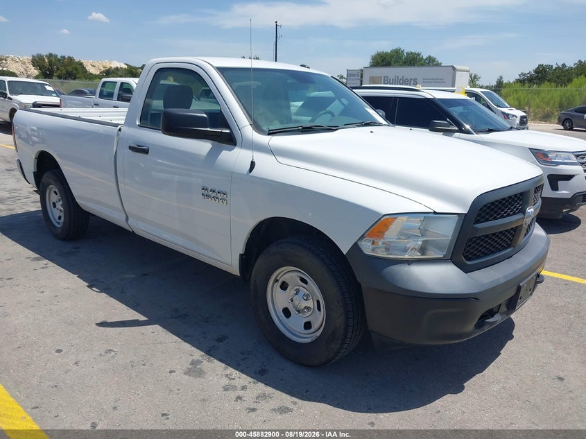 Vin: 3c6jr7dg8hg706982, lot: 46381934, ram 1500 tradesman  4x4 8' box 2017 img_1