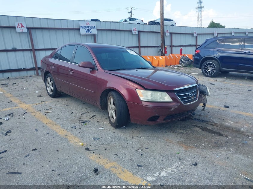 2009 HYUNDAI SONATA auction photo 1