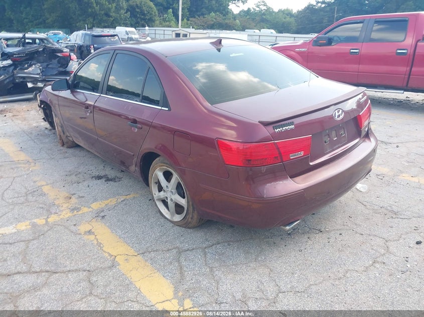 2009 HYUNDAI SONATA auction photo 3