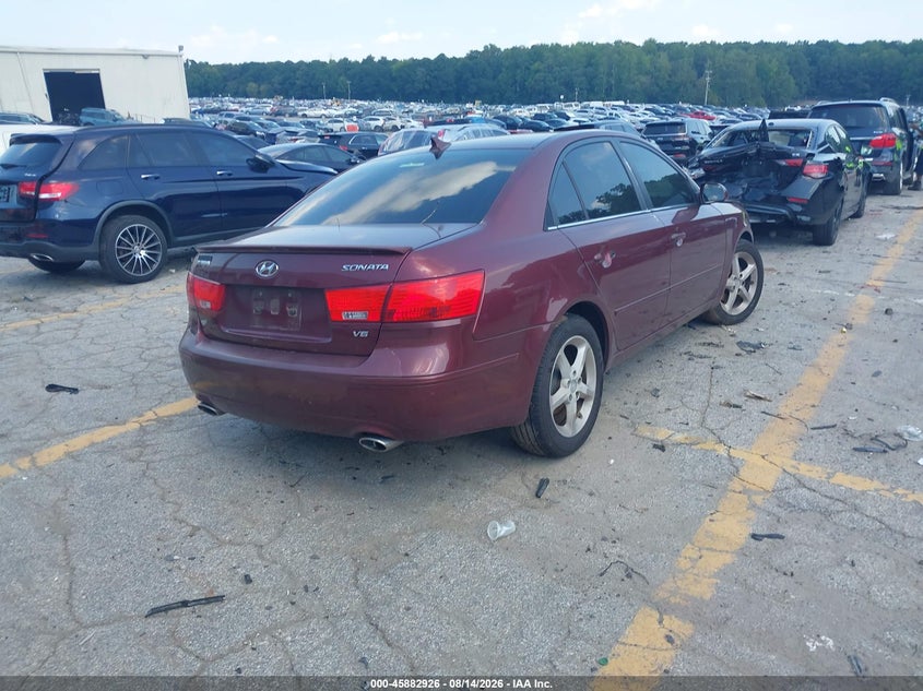 2009 HYUNDAI SONATA auction photo 4