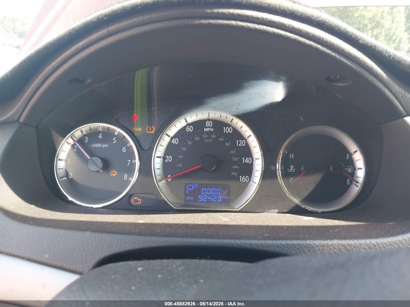 2009 HYUNDAI SONATA auction photo 7
