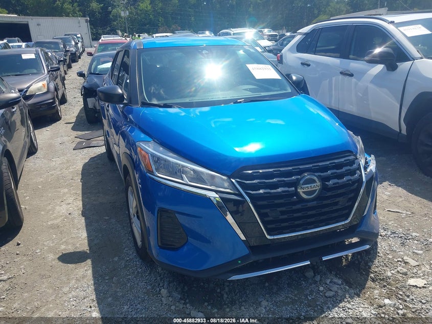 Vin: 3n1cp5bv7ml547891, lot: 46381967, nissan kicks s xtronic cvt 20211