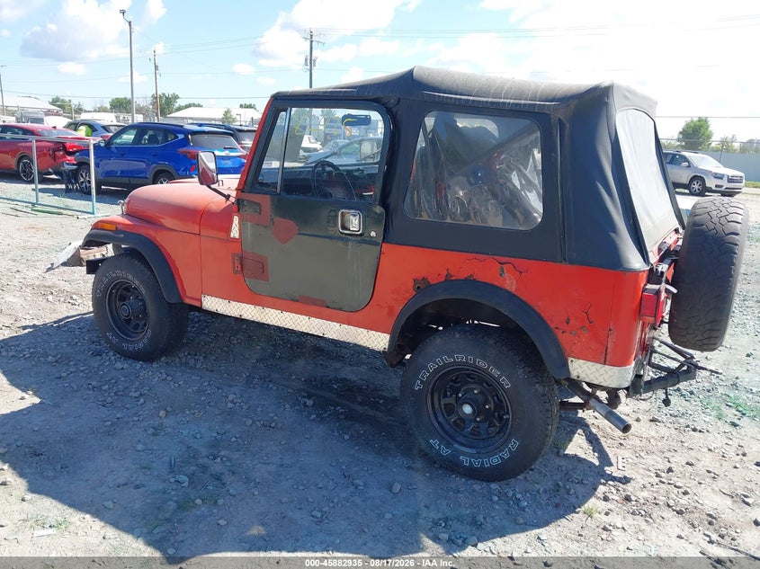 JEEP JEEP 1986 VIN 1JCCM87E7GT100198