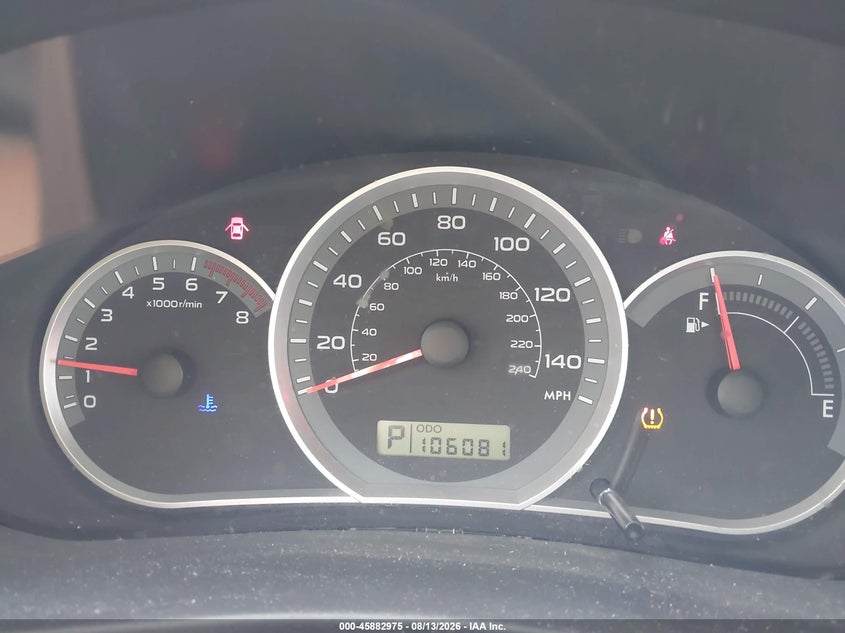 2011 SUBARU IMPREZA auction photo 7